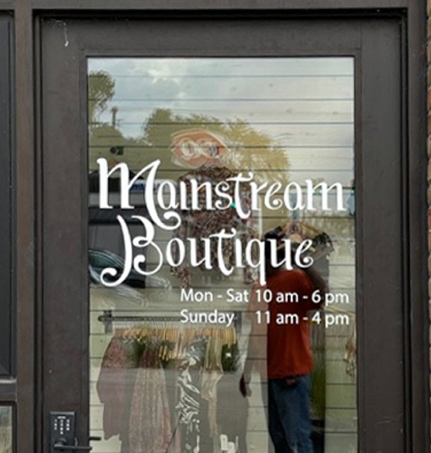 Window Graphics Lettering